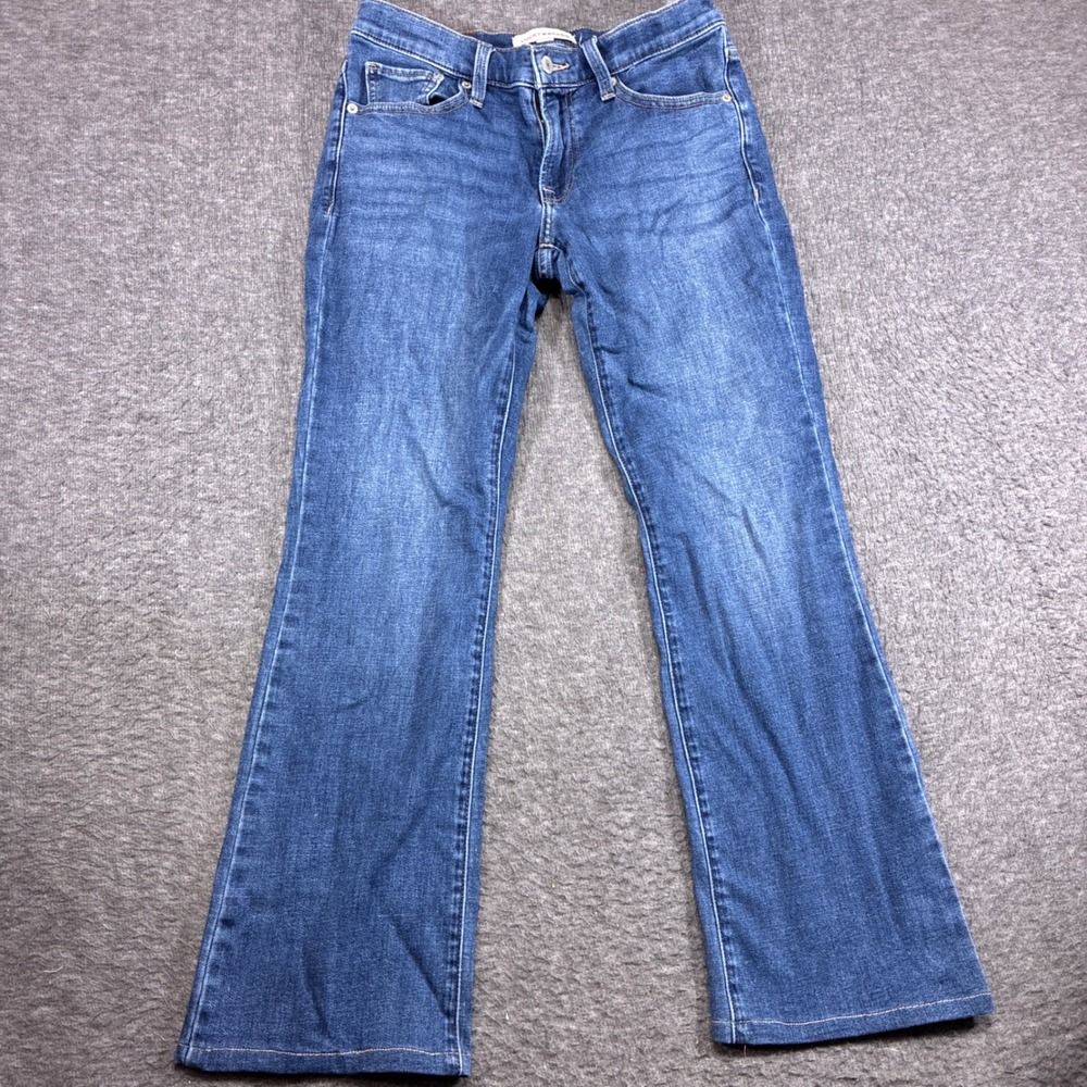 Lucky Brand Sweet Mid Rise Boot Jeans Women 4/27 Blue Denim‎ Classic Bootcut